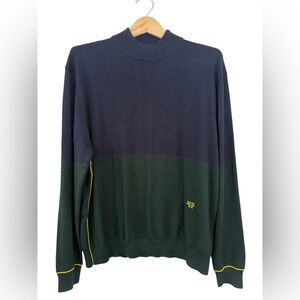 Tory Sport Performance Cashmere Color Block Sweater – XL | NWT